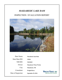 Massabesic Lake Dam
