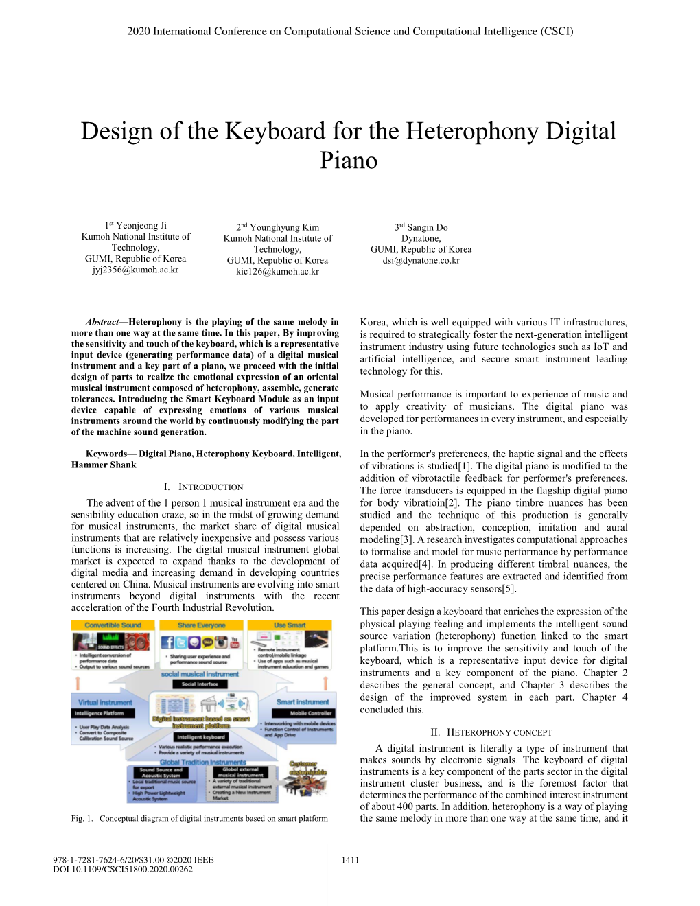 Design of the Keyboard for the Heterophony Digital Piano