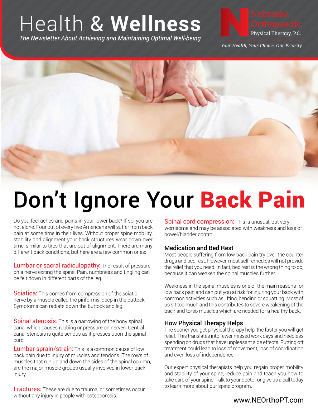 Don't Ignore Your Back Pain