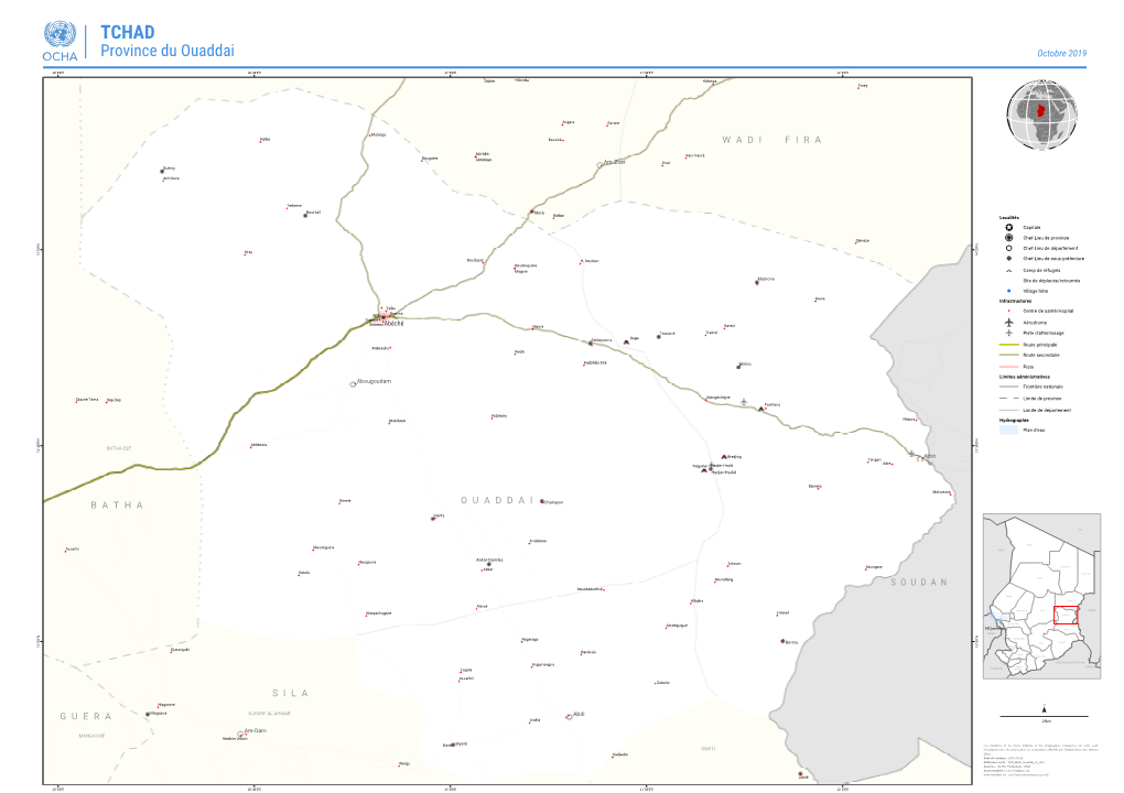 Province Du Ouaddai Octobre 2019
