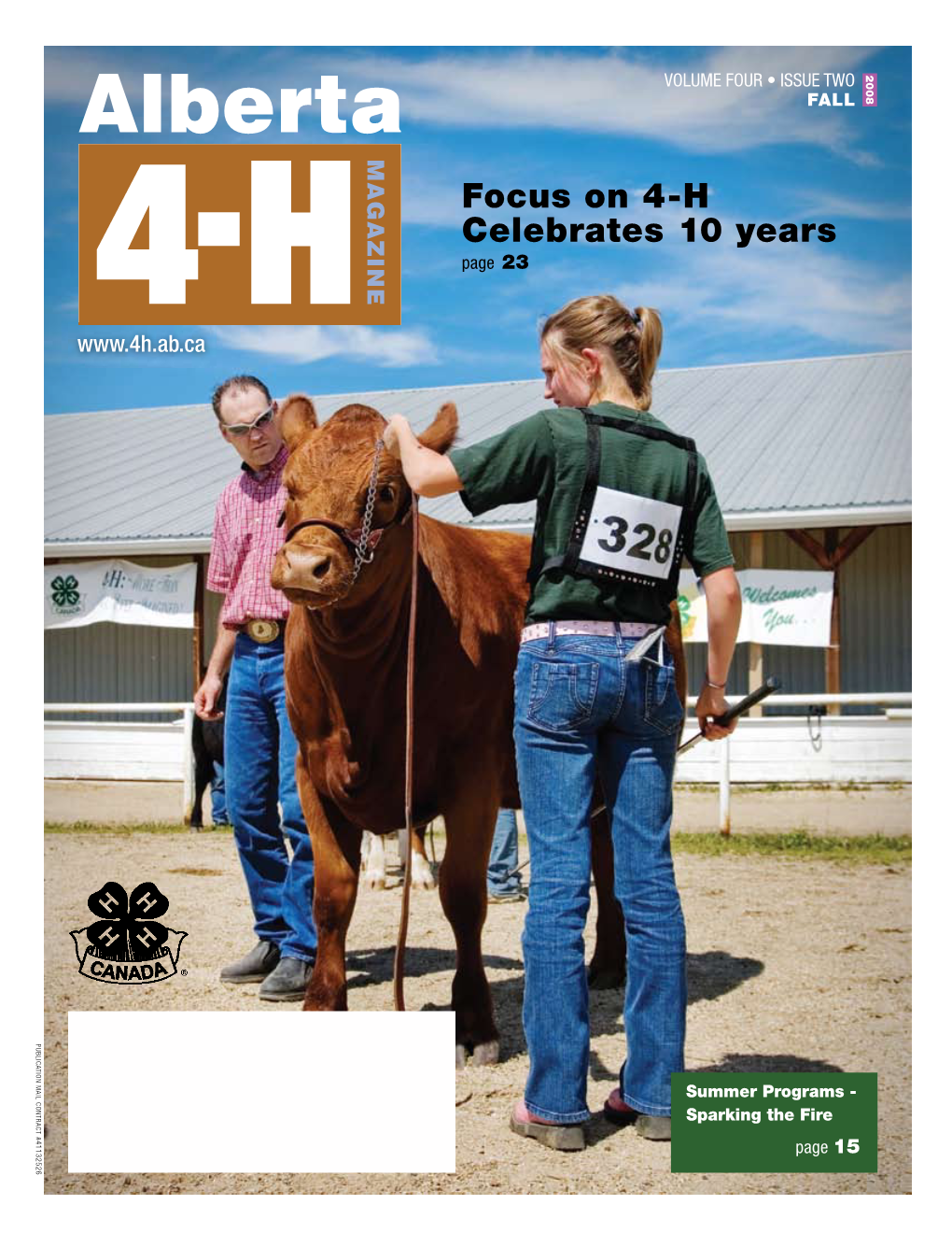 Alberta 4-H Magazine 2008