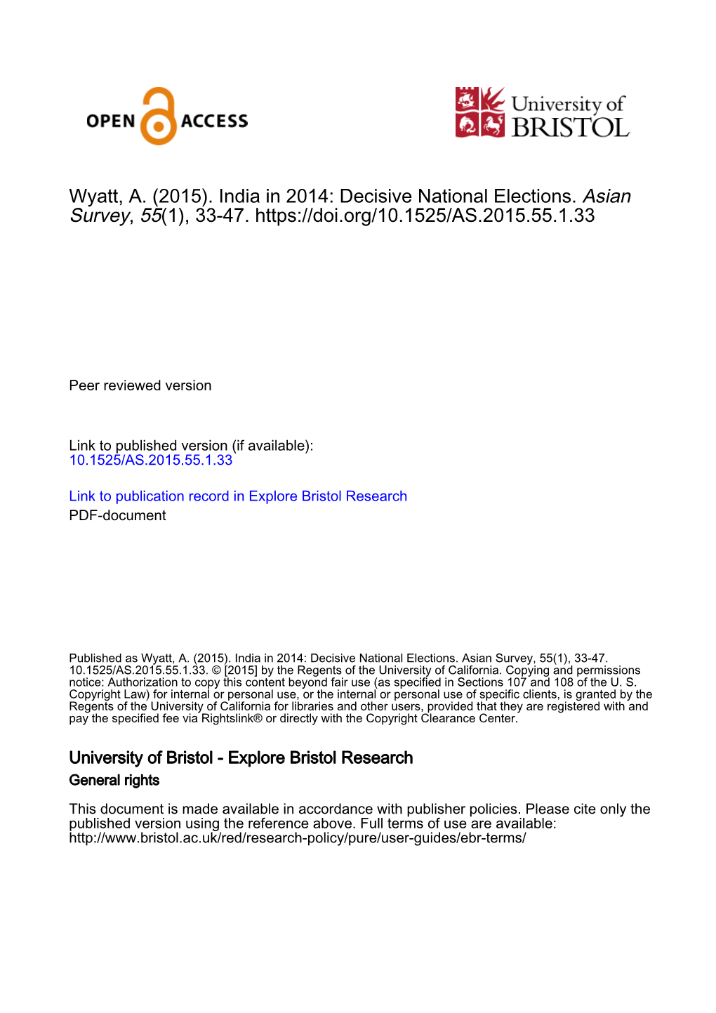 FINAL PDF Offprint, AS5501 04 Wyatt India