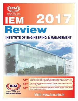 Iem Review Vol I, Issue 1