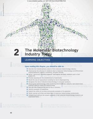 The Molecular Biotechnology Industry Today