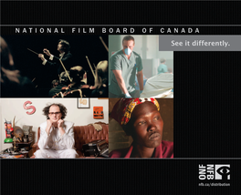 NATIONAL FILM BOARD of CANADA See It Differently