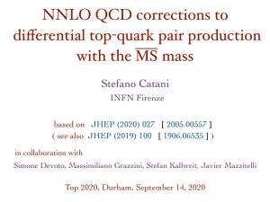 NNLO QCD Corrections to Differential Top-Quark Pair Production with The