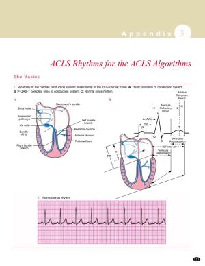 ACLS Rhythms for the ACLS Algorithms