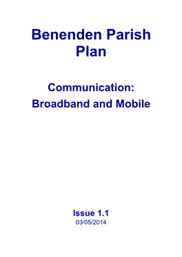 Broadband and Mobile