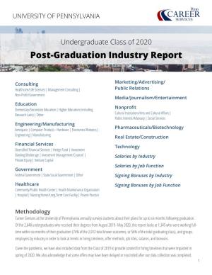 Post-Graduation Industry Report