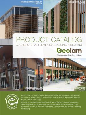 Geolam Product Catalog