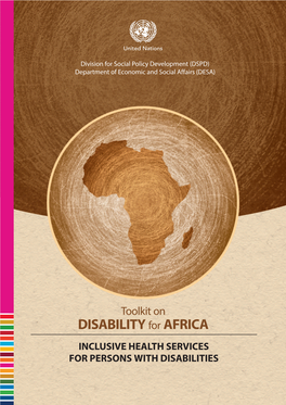 Inclusive Health Services for Persons with Disabilities