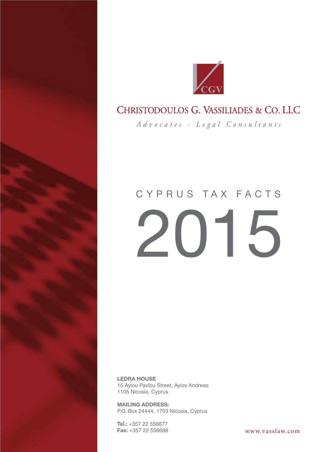 Cyprus Tax Facts 2015