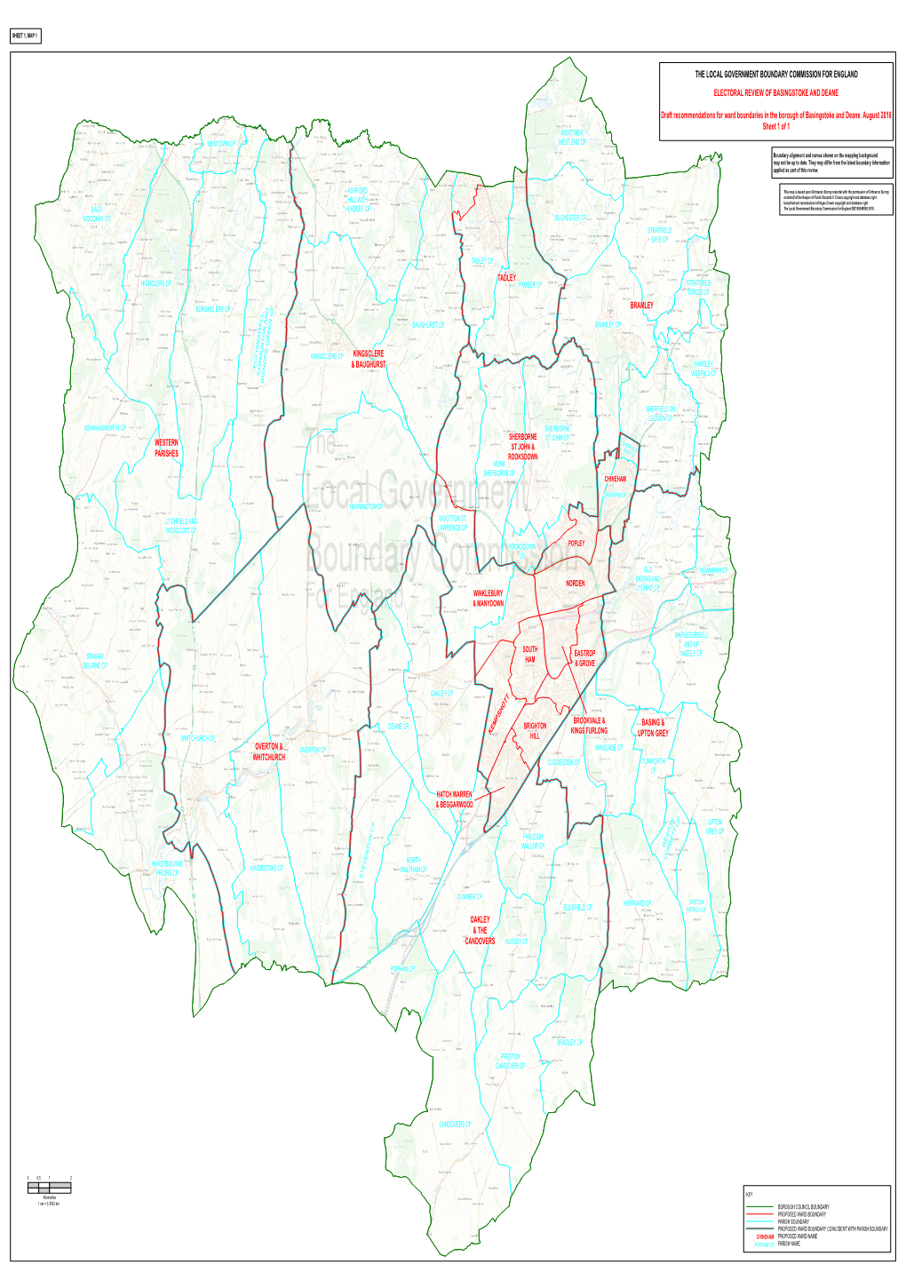 The Local Government Boundary Commission for England Electoral Review of Basingstoke and Deane