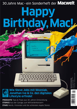 30 Jahre Mac Happy Birthday Mac