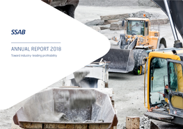 ANNUAL REPORT 2018 Toward Industry-Leading Profitability CONTENTS