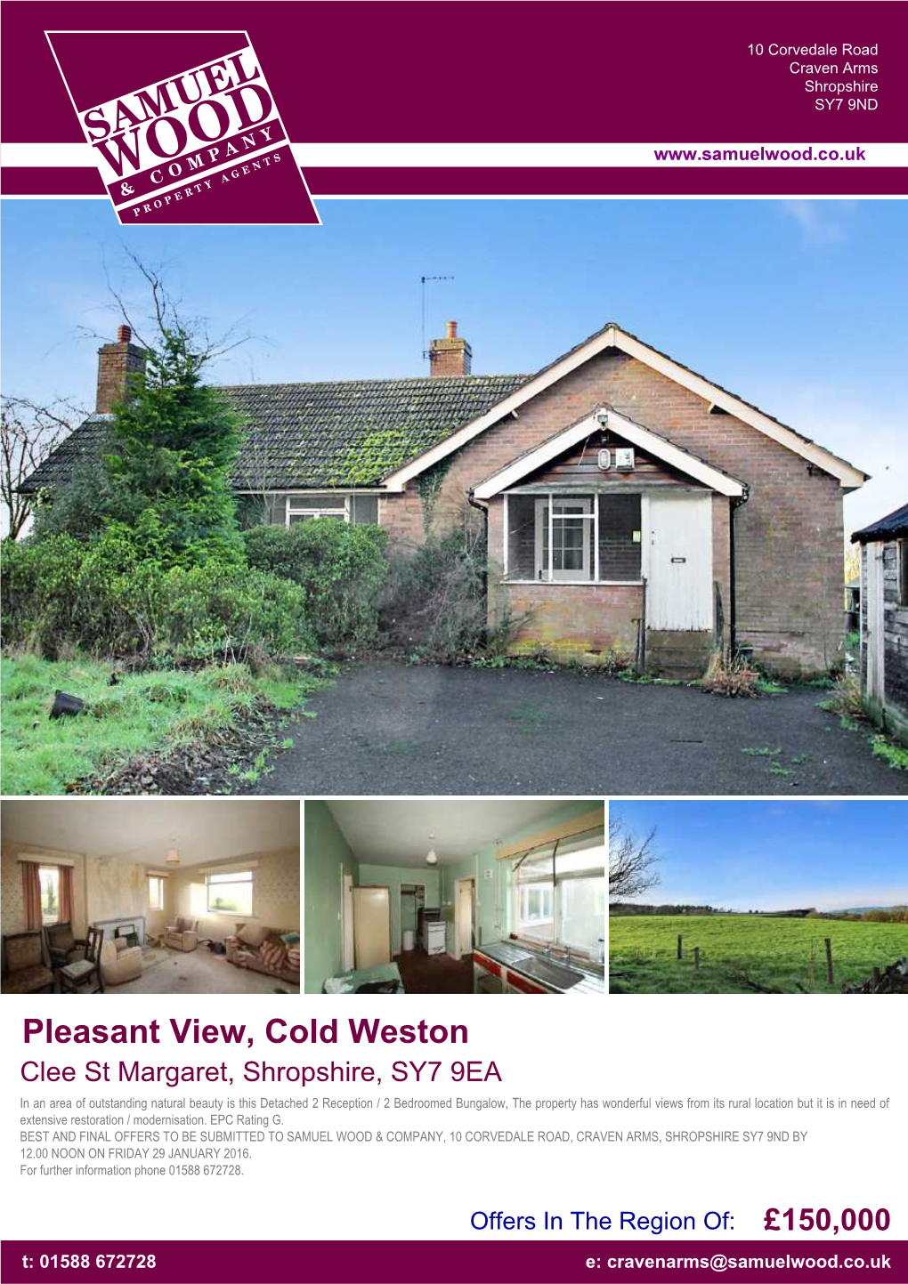 Pleasant View, Cold Weston