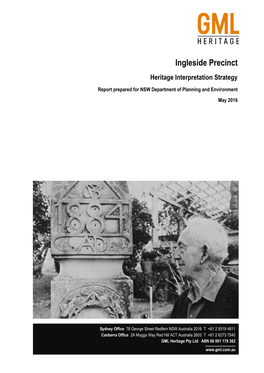 Ingleside Precinct Heritage Interpretation Strategy