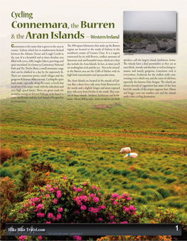 Cycling Connemara, the Burren & the Aranislands —Westernireland