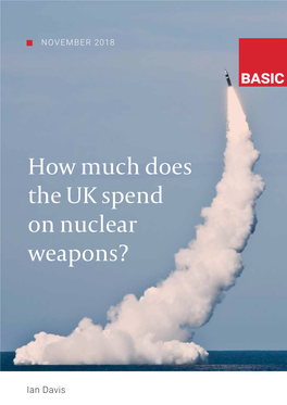 How Much Does the UK Spend on Nuclear Weapons?