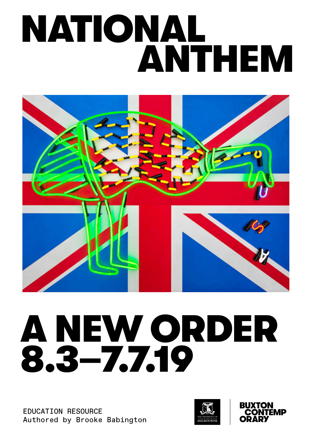 National Anthem a New Order 8.3–7.7.19