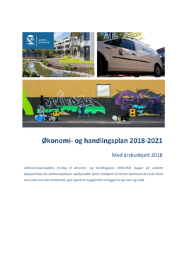 Økonomi- Og Handlingsplan 2018-2021