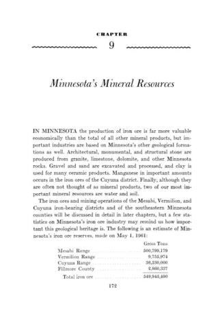 Minnesota's Mineral Resources