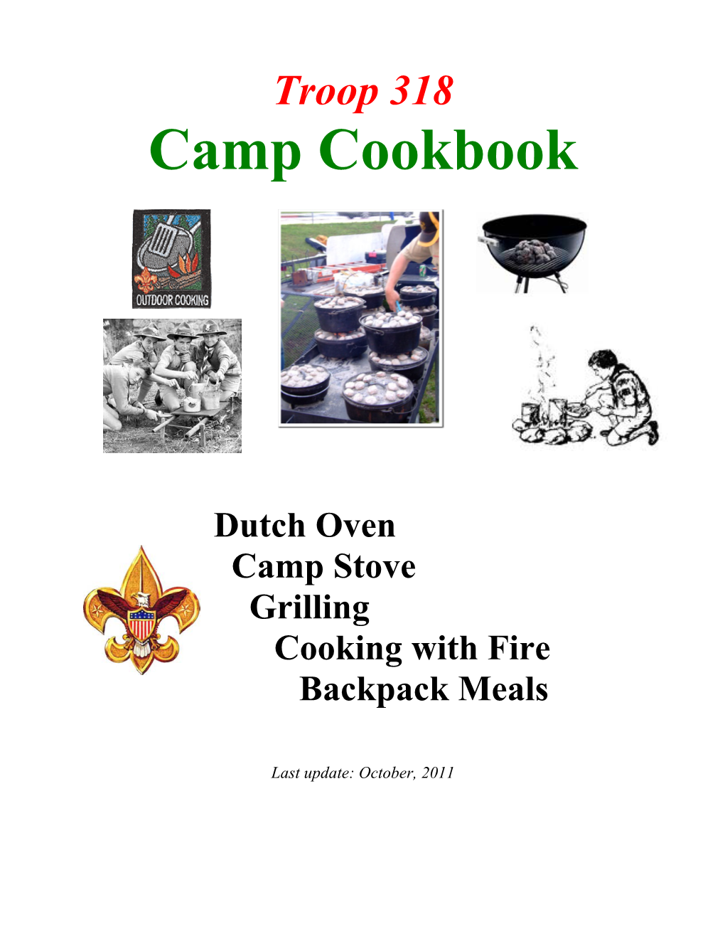 Camp Cookbook