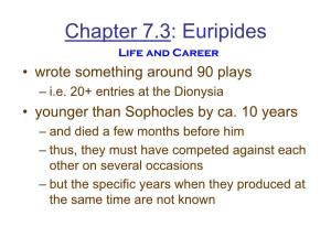 Chapter 7.3: Classical Greek Tragedy (Euripides)