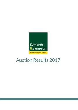 Auction Results 2017