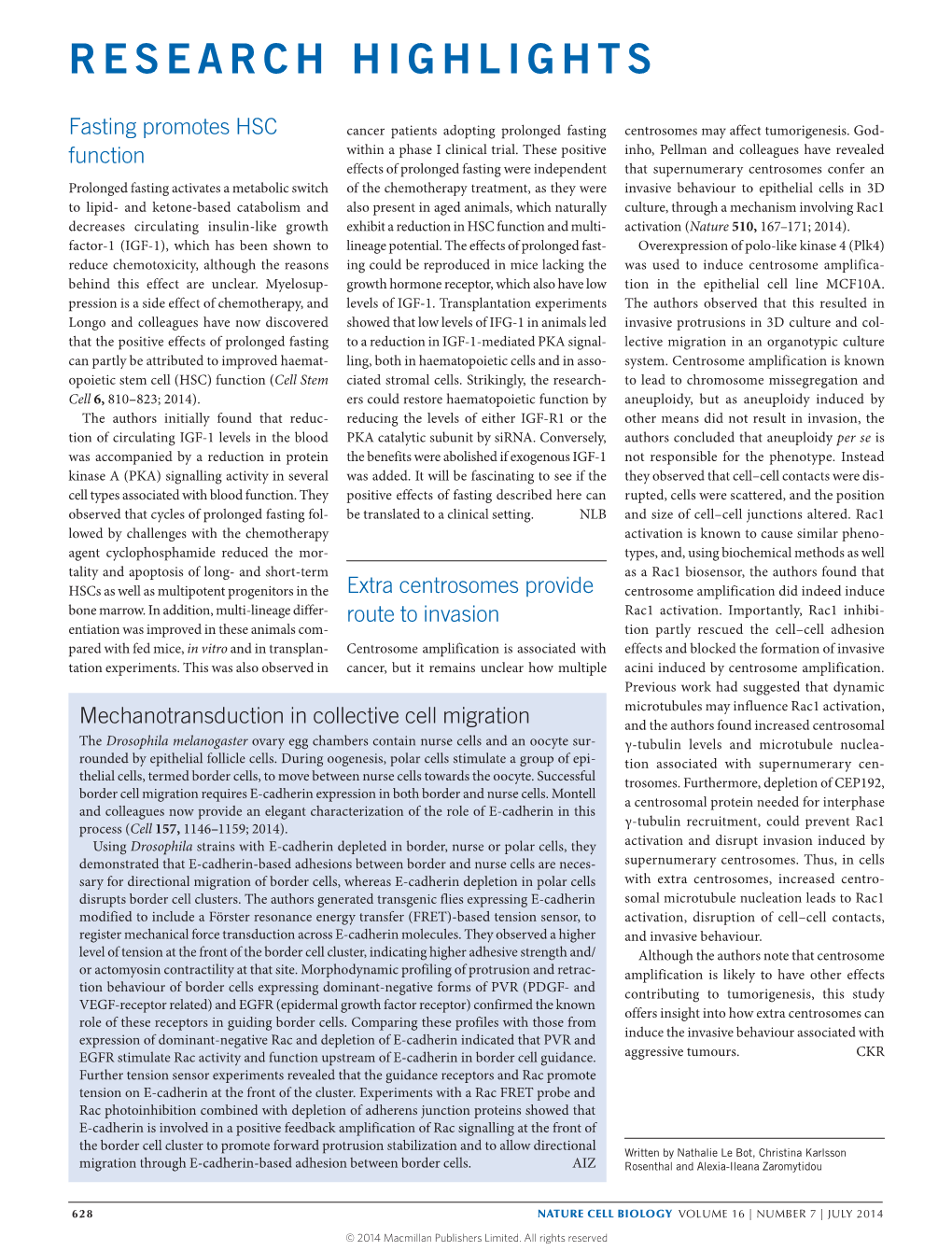 Mechanotransduction in Collective Cell Migration