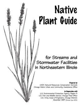 Native Plant Guide for Streams and Stormwater Facilities in Northeastern Illinois