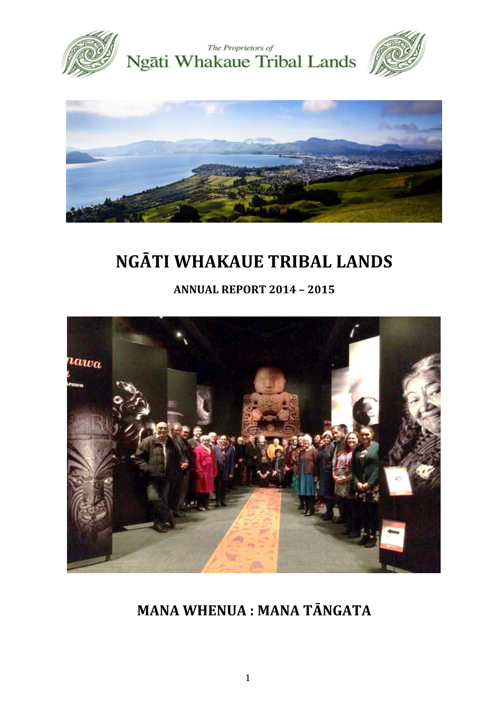 Ngāti Whakaue Tribal Lands Annual Report 2015