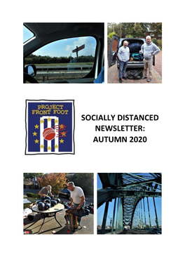 Socially Distanced Newsletter: Autumn 2020