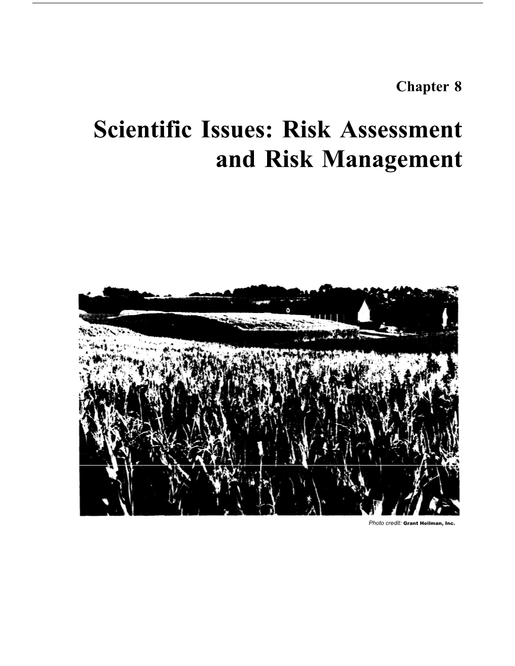 Risk Assessment and Risk Management