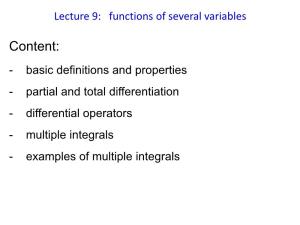 Lecture 1: Basic Terms and Rules in Mathematics