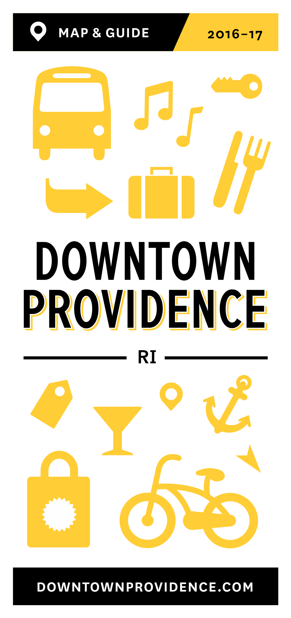 Downtownprovidence.Com Map & Guide 2016–17
