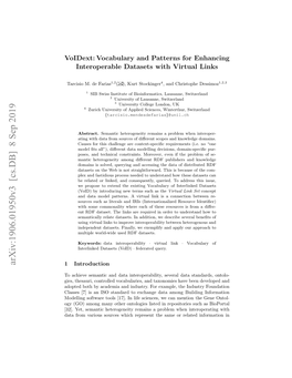Voidext: Vocabulary and Patterns for Enhancing Interoperable Datasets with Virtual Links