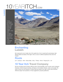 Enchanting Ladakh