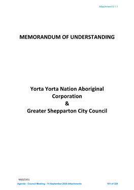 Yorta Yorta Nation Aboriginal Corporation and Greater
