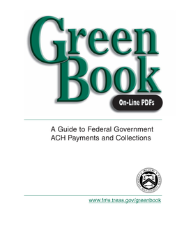 A Guide to Federal Government ACH Payments and Collections