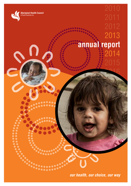 2010 2011 2012 2013 Annual Report 2014 2015 2016 2017