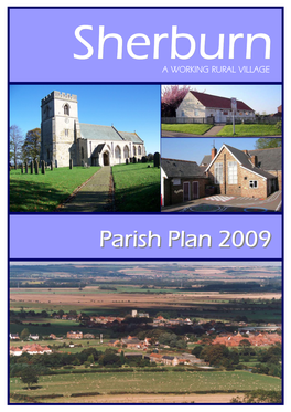 Sherburn Parish Plan June 2009 Blue
