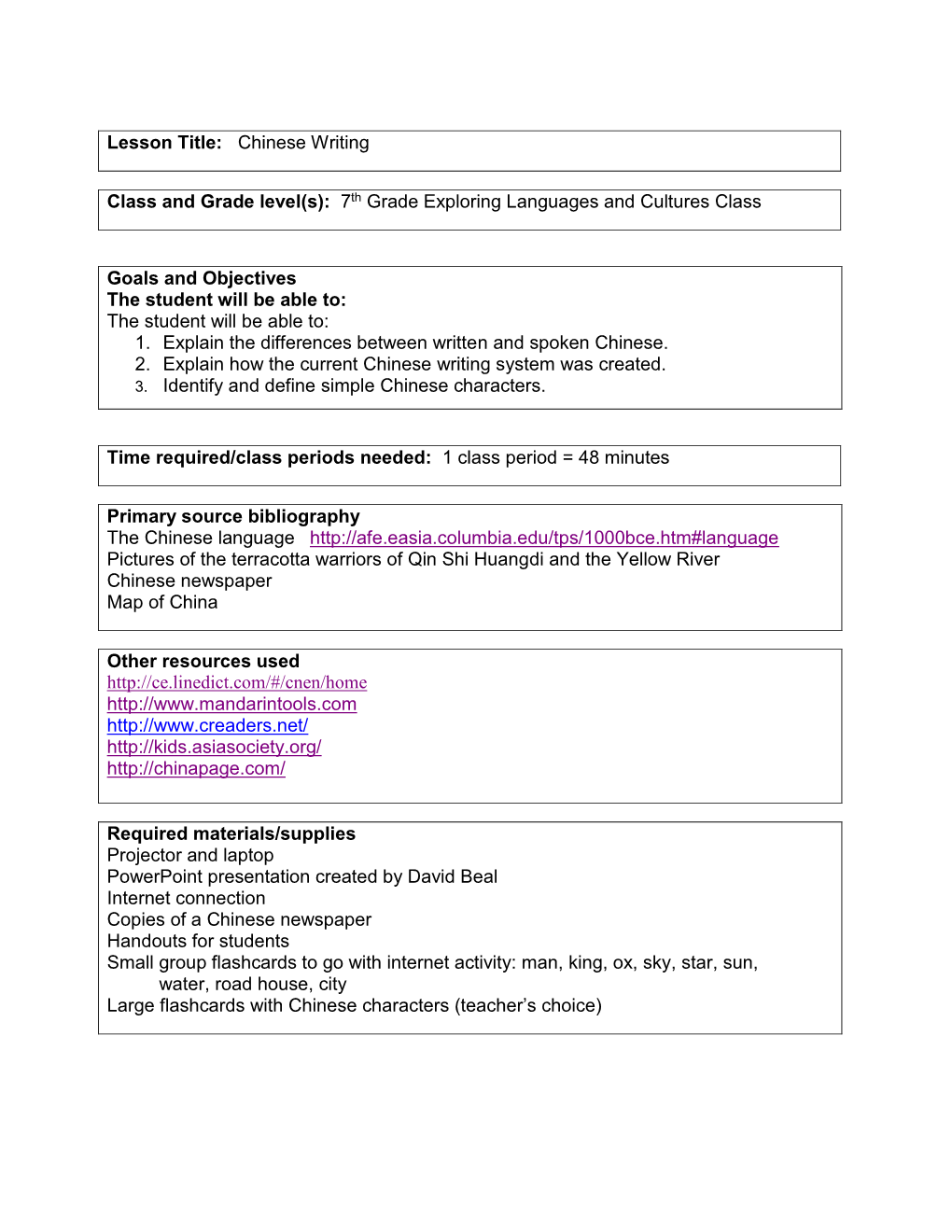 An Overview of Chinese Writing