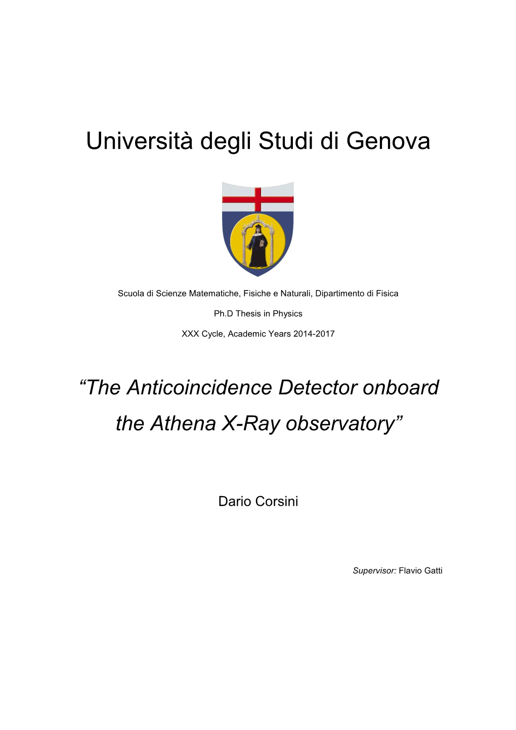 The Anticoincidence Detector Onboard the Athena X-Ray Observatory”