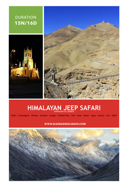 Himachal & Ladakh