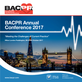 BACPR Annual Conference 2017