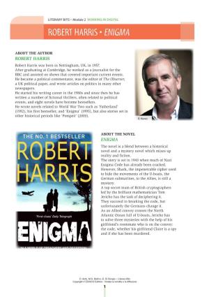 Robert Harris • Enigma