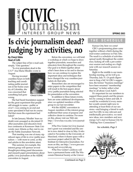 CIVIC Journalism