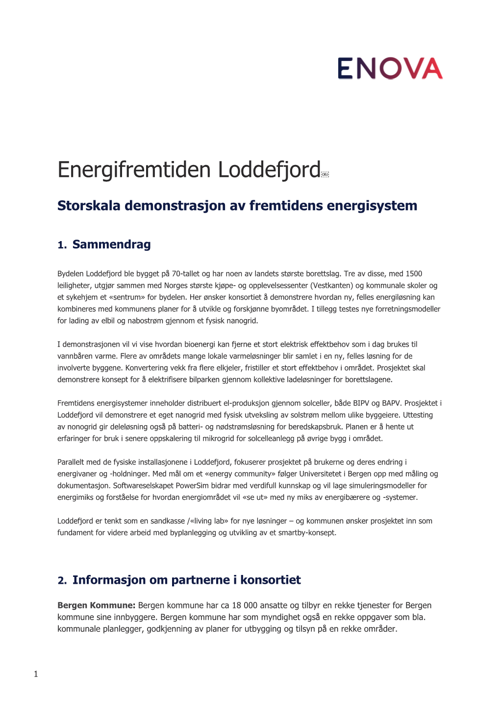 Energifremtiden Loddefjord￼