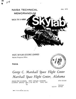 Msfc Skylab Lessons Learned